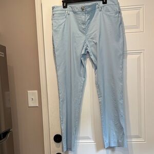 New Directions Sky Blue Trousers. Size 16